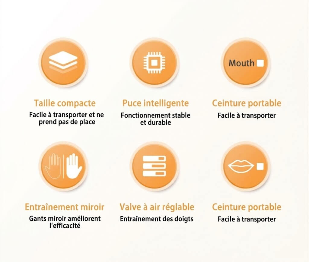 Gant Robotique de Rééducation des Mains et Doigts – Dispositif d'Entraînement et d'Autonomie pour Hémiplégie